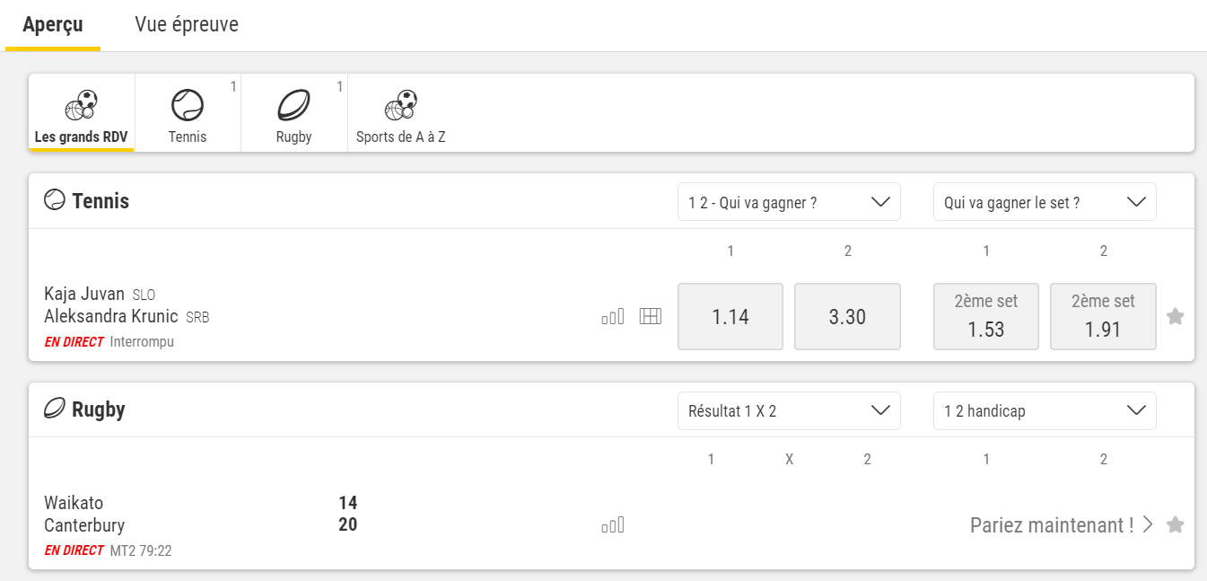 bwin sport direct