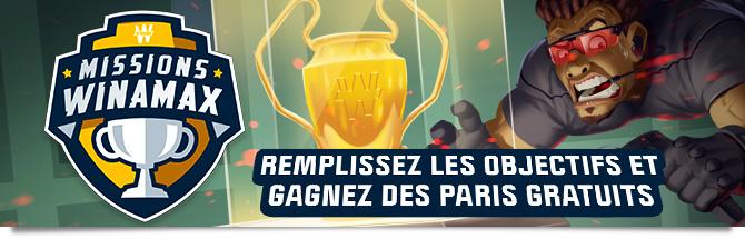 bonus winamax mission